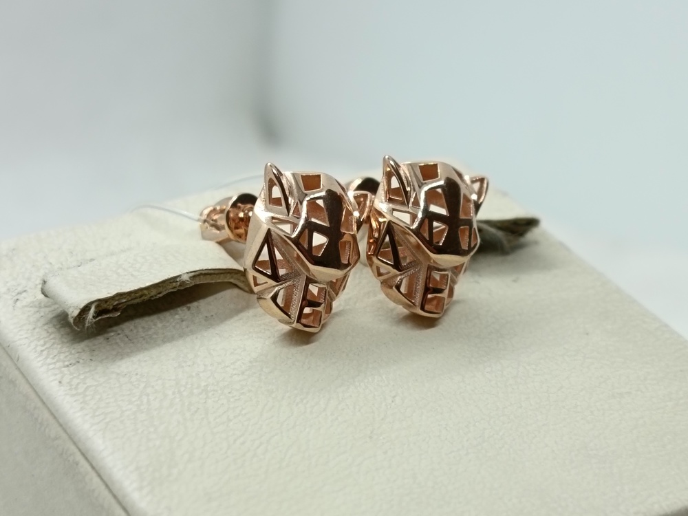 СЕРЬГИ БЕЗ КАМНЯ (Au 585)