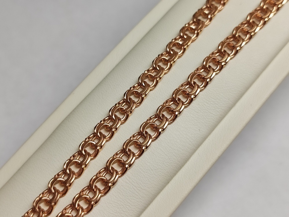 ЦЕПЬ ПОЛНОВЕСНАЯ Бисмарк (Au 585)