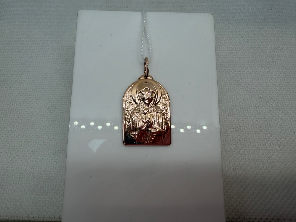 ПОДИБК585 ПОДВЕСКА ИКОНА БЕЗ КАМНЯ (Au 585)