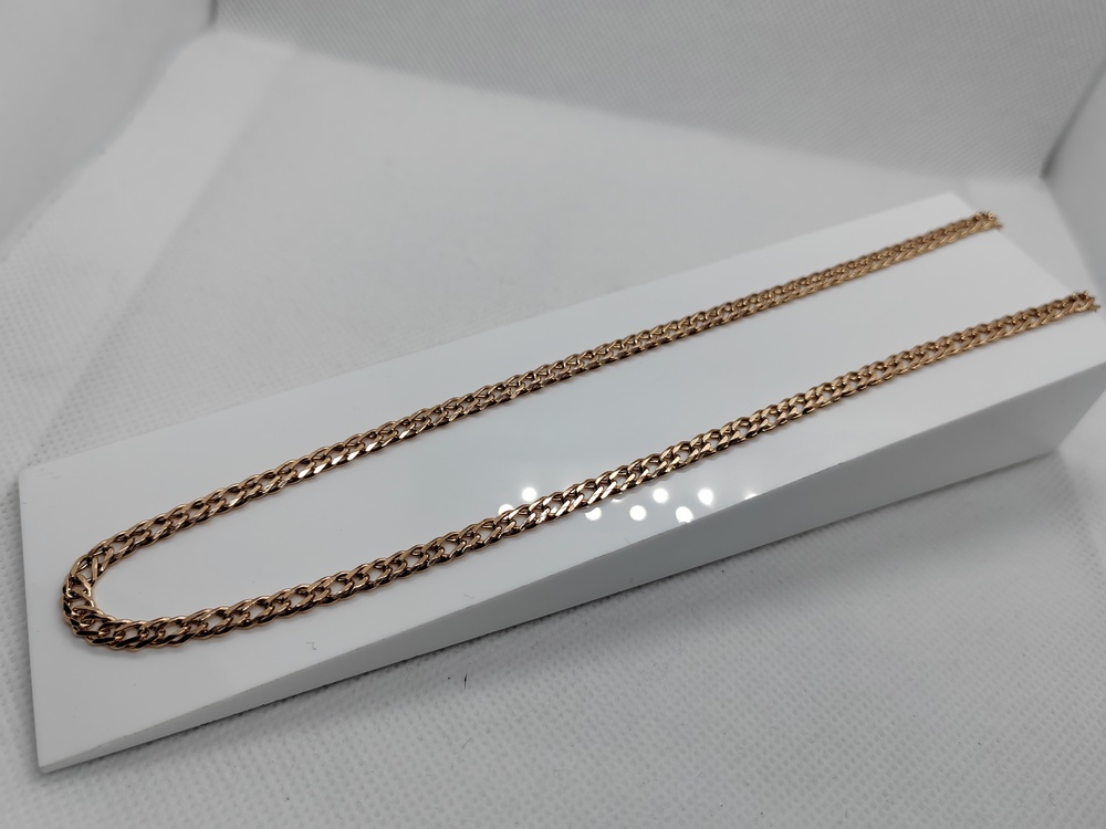 ЦЛР2585 ЦЕПЬ ПОЛНОВЕСНАЯ Ромб двойной (Au 585)