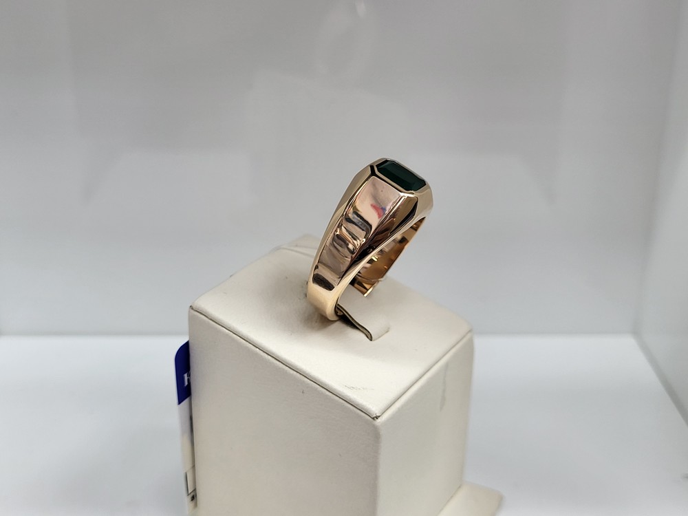 КОЛЬЦО ПЕЧАТКА с камнем (Au 585)