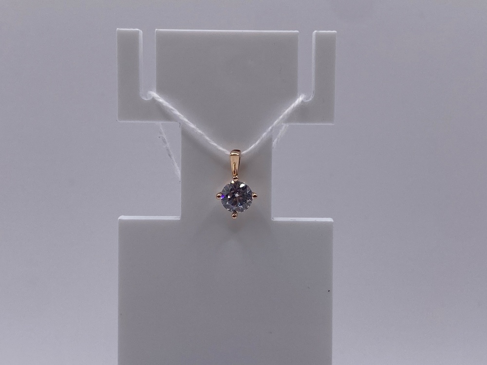 ПОДКМ585 ПОДВЕСКА С КАМНЕМ (Au 585)