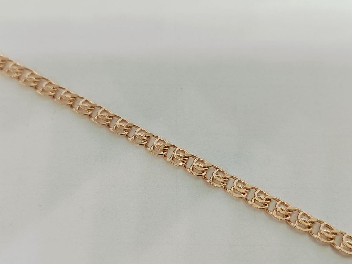 БРАСЛЕТ ПОЛНОВЕСНЫЙ Лав Au 585