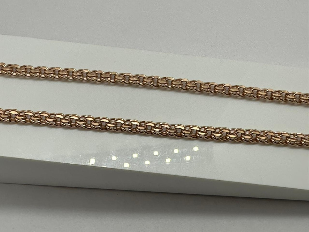 ЦЕПЬ ПУСТОТЕЛАЯ Бисмарк (Au 585)