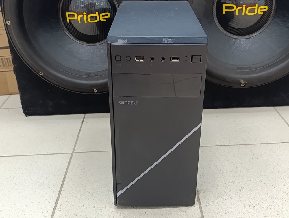 Системный блок Ginzzu; Xeon E5-4650, Radeon RX 470, 16 Гб, 240 Гб, Нет