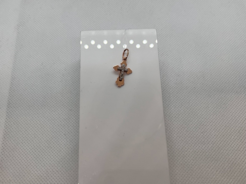 810-00328-10-00-00-00 ПОДВЕСКА КРЕСТ (Au 585)