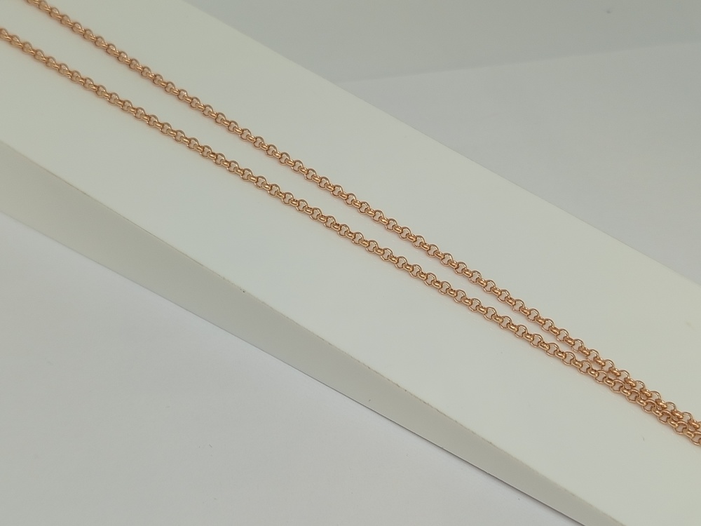 ЦЕПЬ ПУСТОТЕЛАЯ Шопард(бельцер) (Au 585)