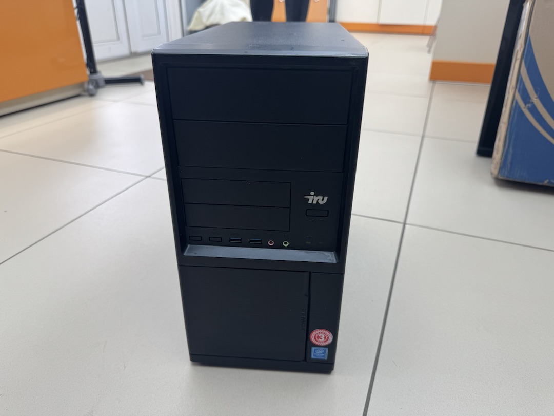 Системный блок IRU; Core i5-7400, GeForce GTX 1050 Ti, 4 Гб, Нет, 1 Tb