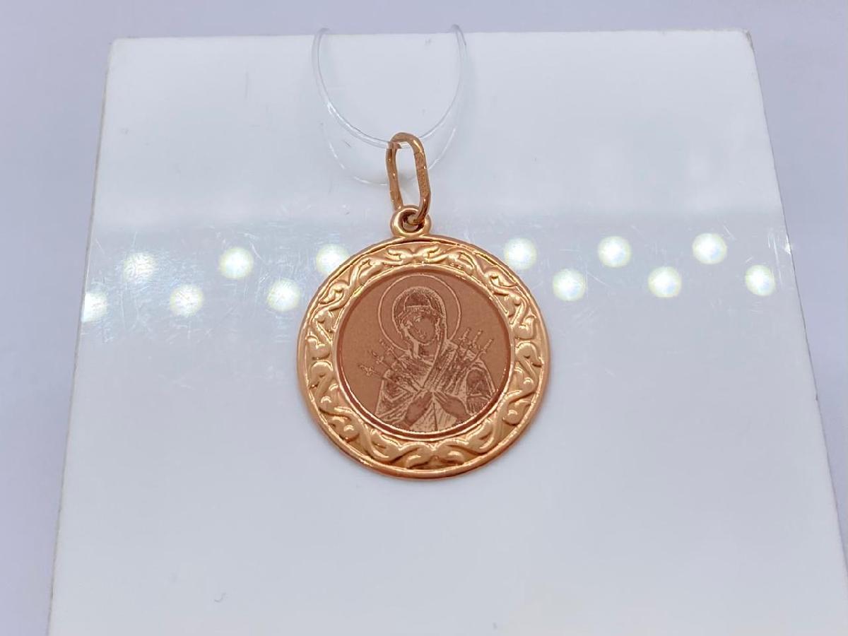 ПОДВЕСКА ИКОНА эмаль (Au 585)