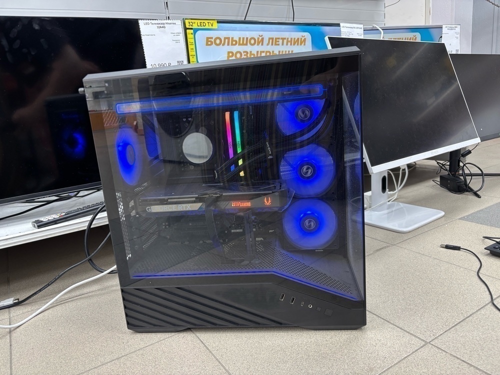 Системный блок Lian Li; Ryzen 7 7800X3D, Geforce RTX 5070, 32 Гб, 1 Tb, Нет