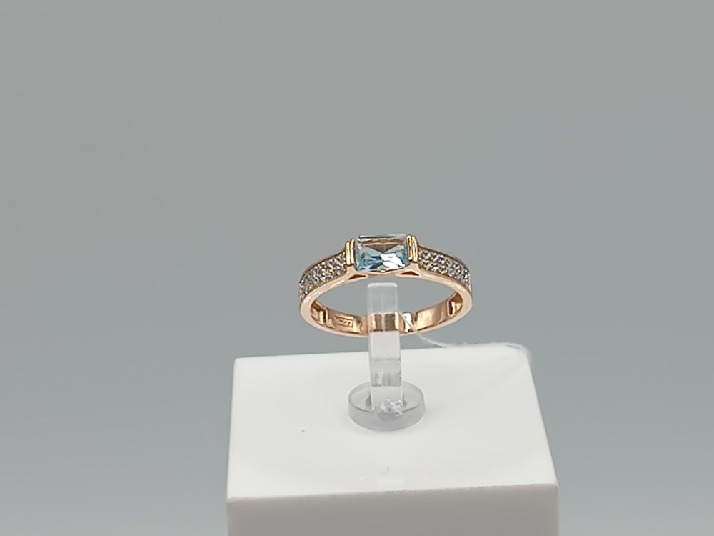 КОЛКМИ585 КОЛЬЦО С КАМНЯМИ (Au 585)