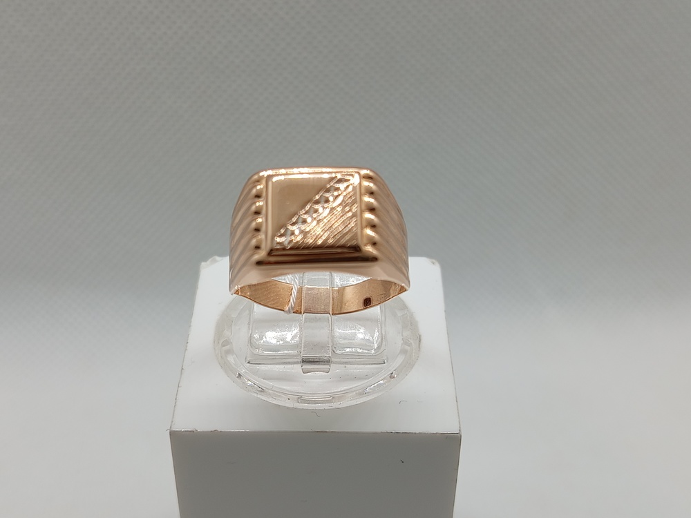 ПЕЧАТКА БЕЗ КАМНЯ (Au 585)