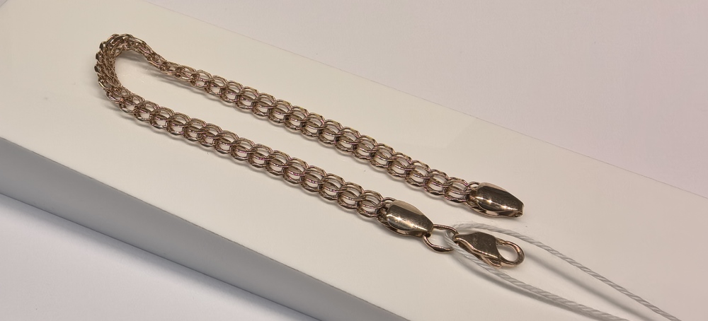 БРАСЛЕТ ПОЛНОВЕСНЫЙ Итальянка Au 585