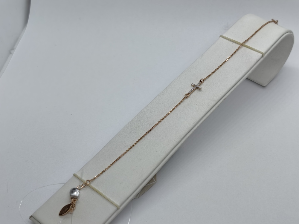 БРАСЛЕТ С КАМНЯМИ (Au 585)