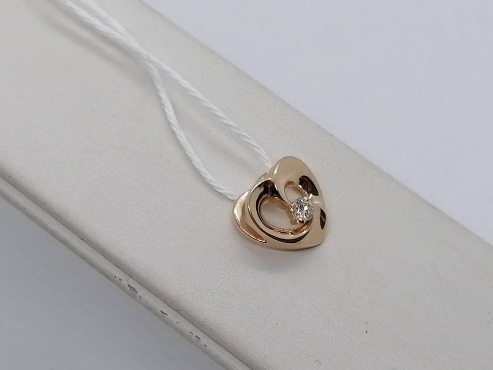 ПОДВЕСКА БРИЛЛИАНТ Au 585