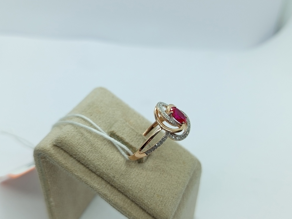 КОЛЬЦО БРИЛЛИАНТ Au 585