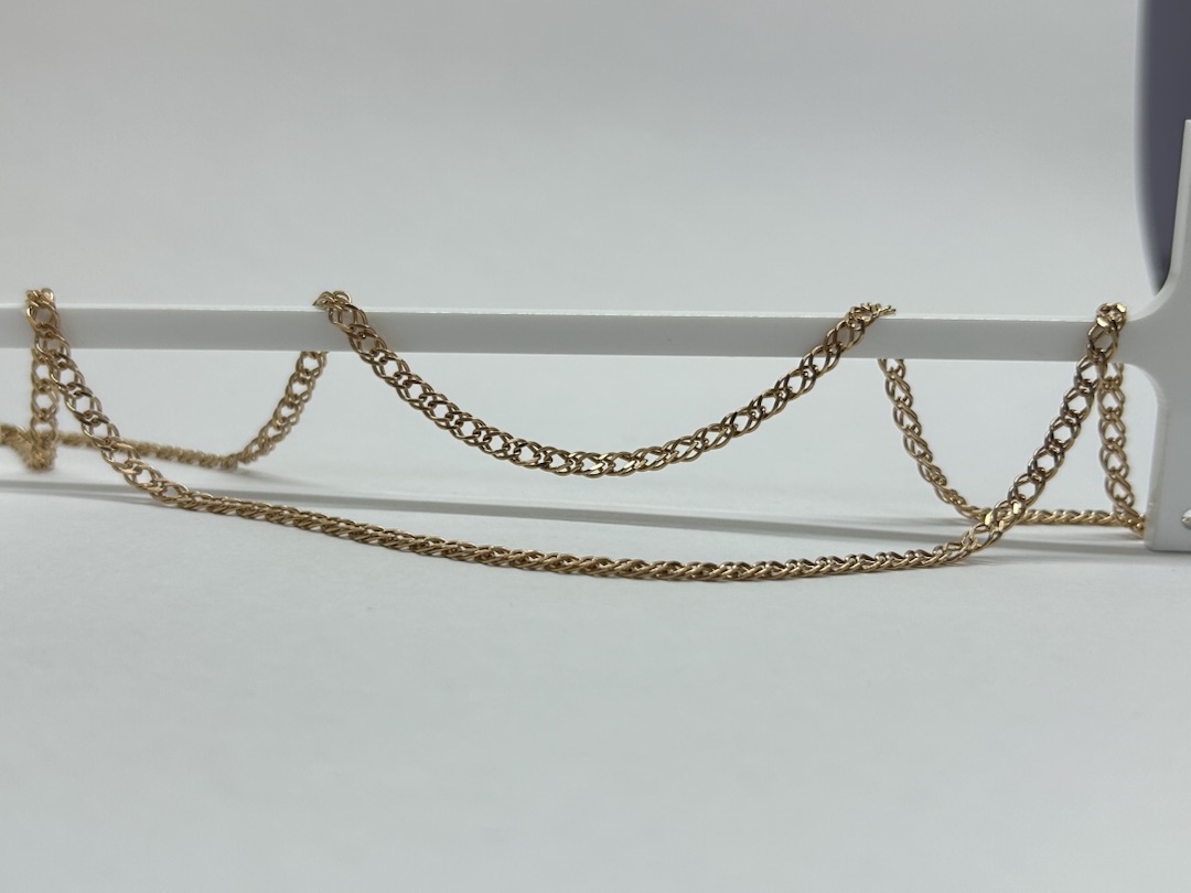 ЦЛР2585 ЦЕПЬ ПОЛНОВЕСНАЯ Ромб двойной (Au 585)