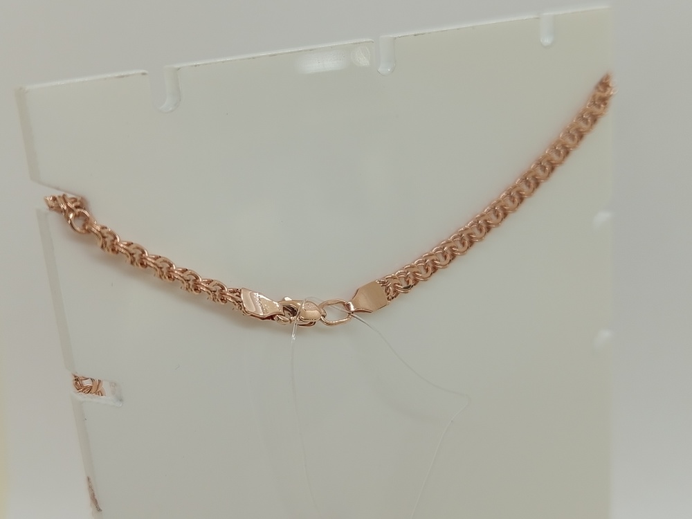 ЦЕПЬ ПУСТОТЕЛАЯ Бисмарк (Au 585)