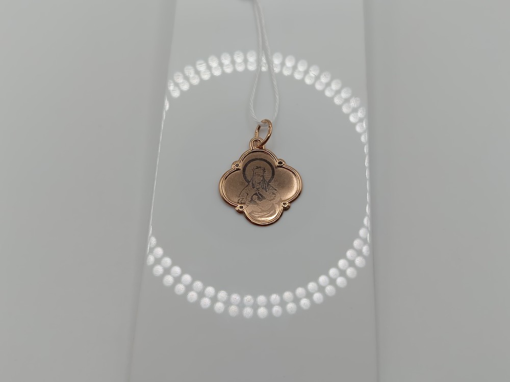 ПОДИБК585 ПОДВЕСКА ИКОНА БЕЗ КАМНЯ (Au 585)