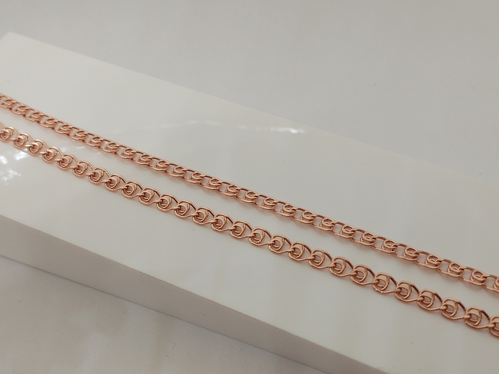 ЦЕПЬ ПУСТОТЕЛАЯ Лав (Au 585)