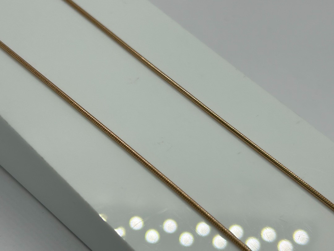 ЦЛЖГ585 ЦЕПЬ ПОЛНОВЕСНАЯ Жгут(снейк) (Au 585)