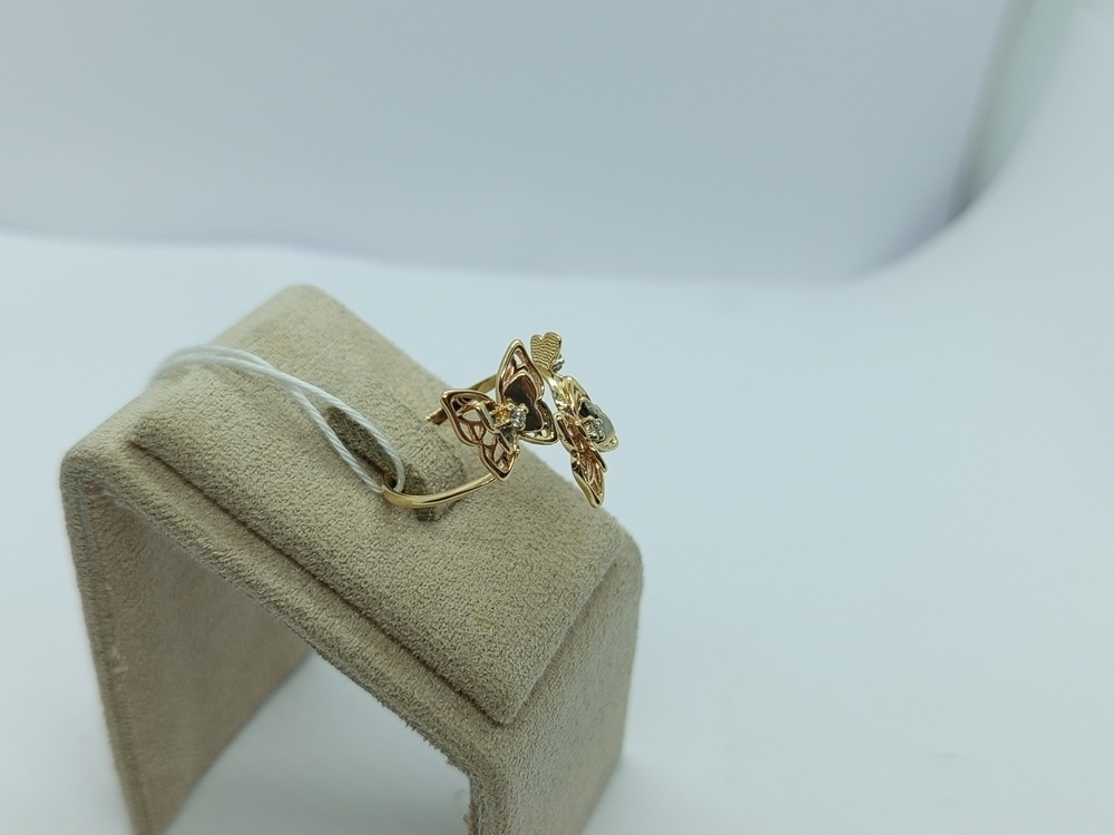 КОЛЬЦО БРИЛЛИАНТ Au 585