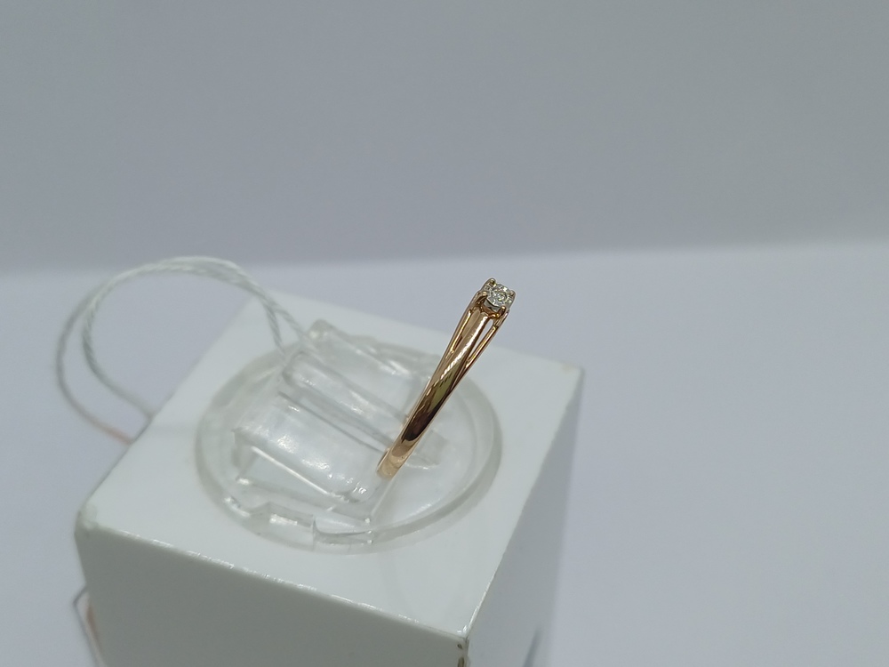 КОЛЬЦО БРИЛЛИАНТ Au 585