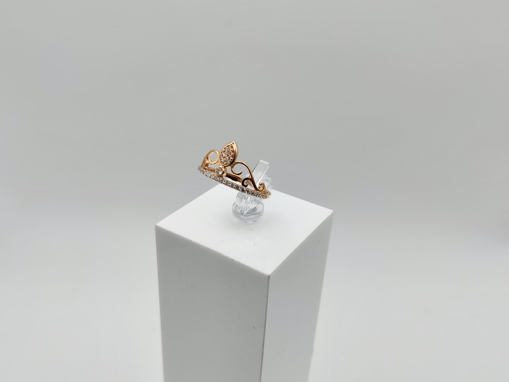 КОЛКМИ585 КОЛЬЦО С КАМНЯМИ (Au 585)