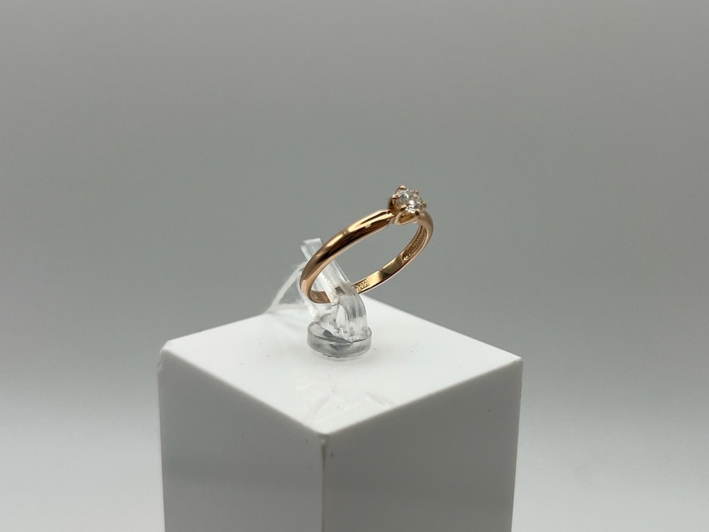 КОЛЬЦО БРИЛЛИАНТ Au 585