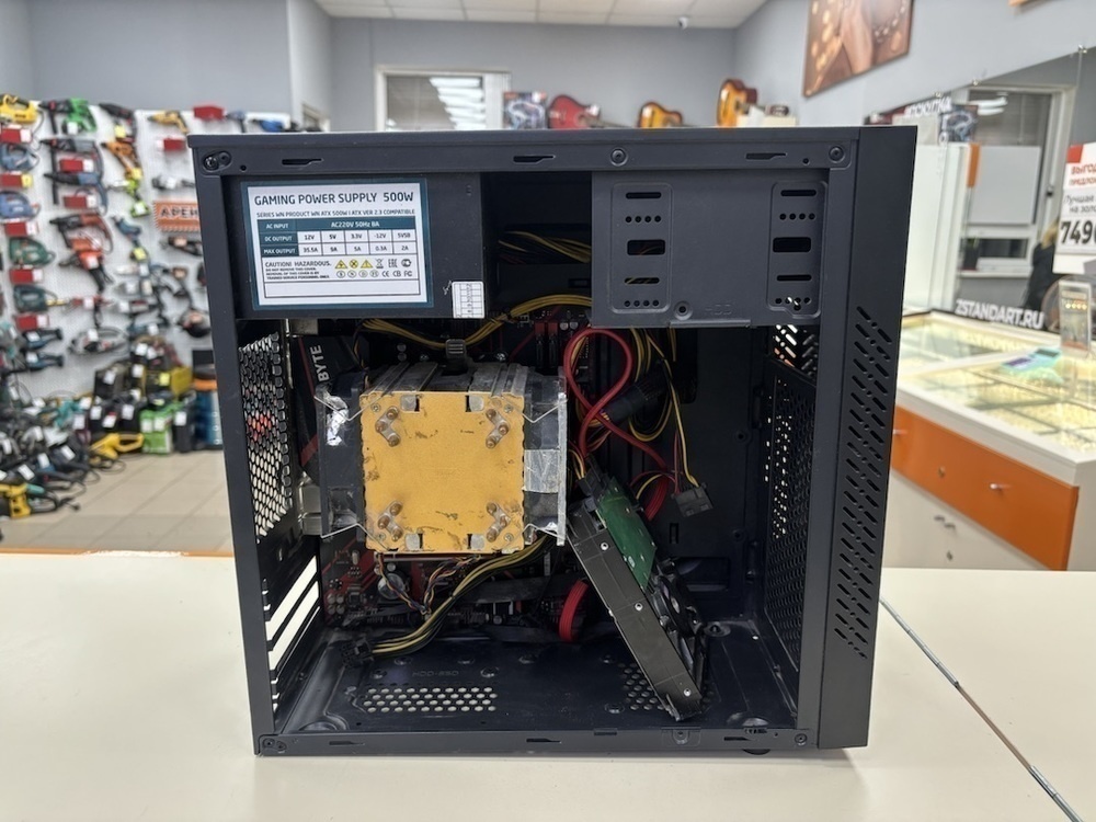 Системный блок Ginzzu; Ryzen 5 2400G, Нет, 16 Гб, 128 Гб, 2 Tb