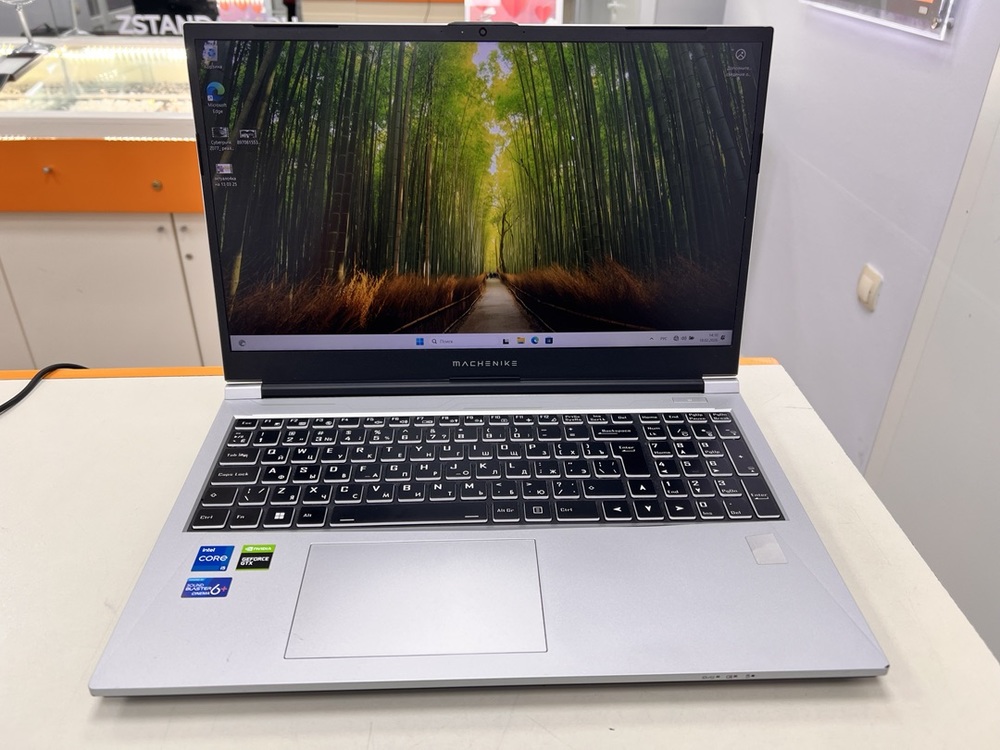 Ноутбук Machenike l15s; Core I5-12450H, GeForce GTX 1650, 12 Гб, 512 GB, Нет