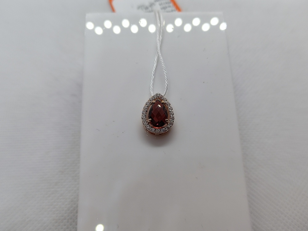 ПОДВЕСКА С КАМНЯМИ (Au 585)