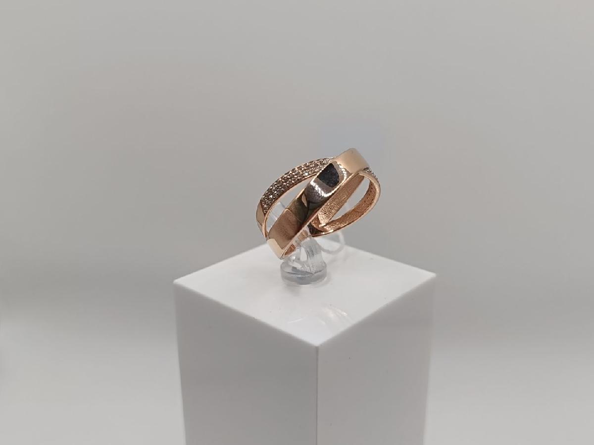 КОЛКМИ585 КОЛЬЦО С КАМНЯМИ (Au 585)