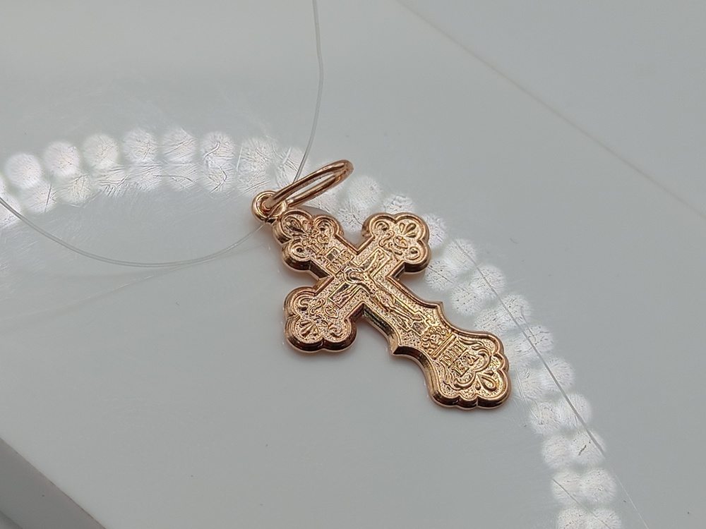 ПОДВЕСКА КРЕСТ (Au 585)