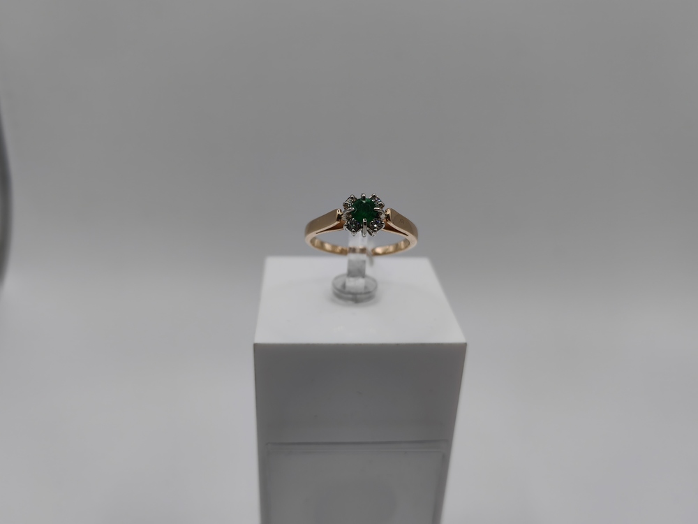 КОЛЬЦО БРИЛЛИАНТ Au 585