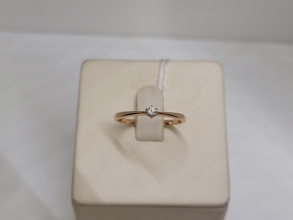 КОЛЬЦО БРИЛЛИАНТ Au 585