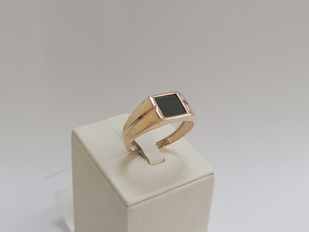 01-540097 ПЕЧАТКА С КАМНЕМ (Au 585)