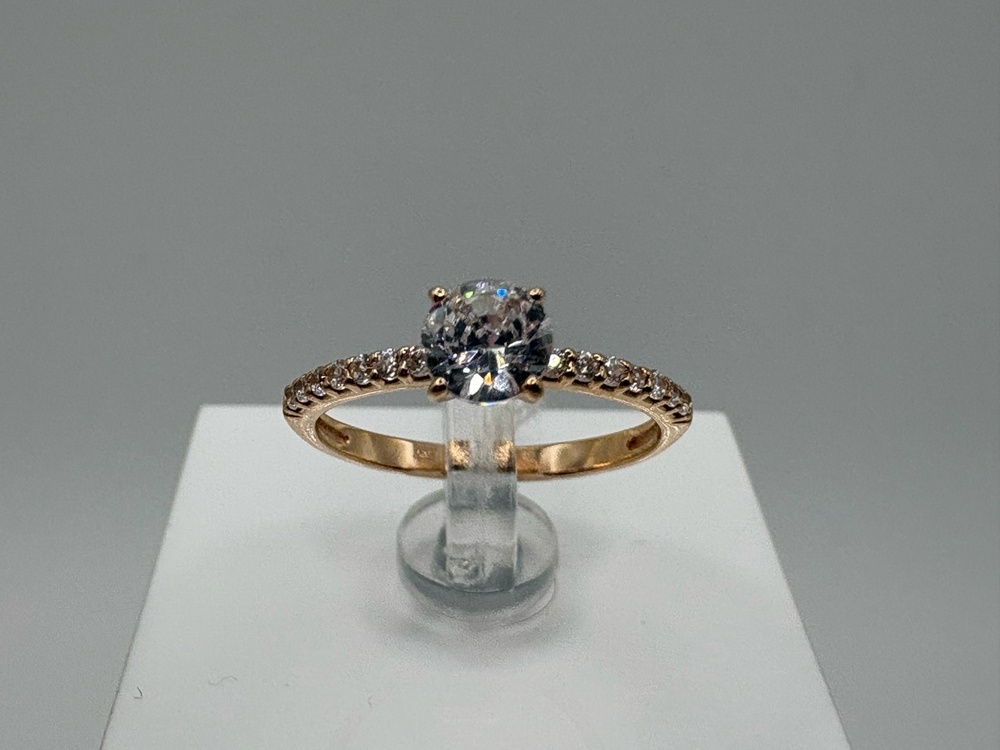 КОЛКМИ585 КОЛЬЦО С КАМНЯМИ (Au 585)