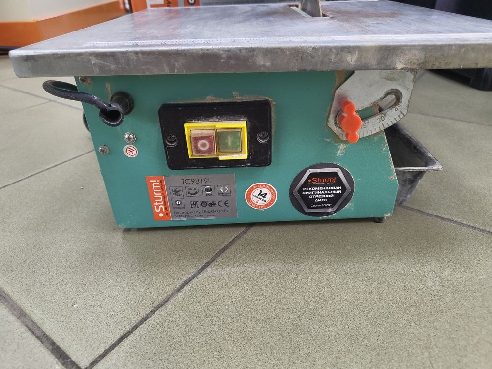 Электроплиткорез Sturm! TC9819L