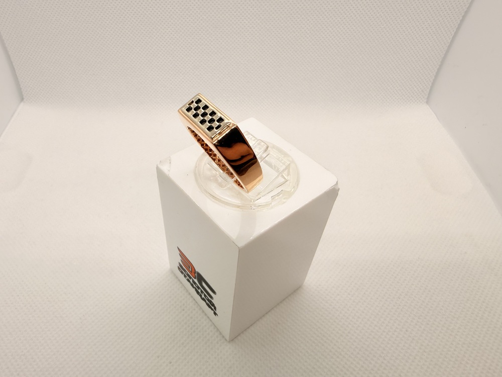 ПЕЧАТКА С КАМНЕМ (Au 585)