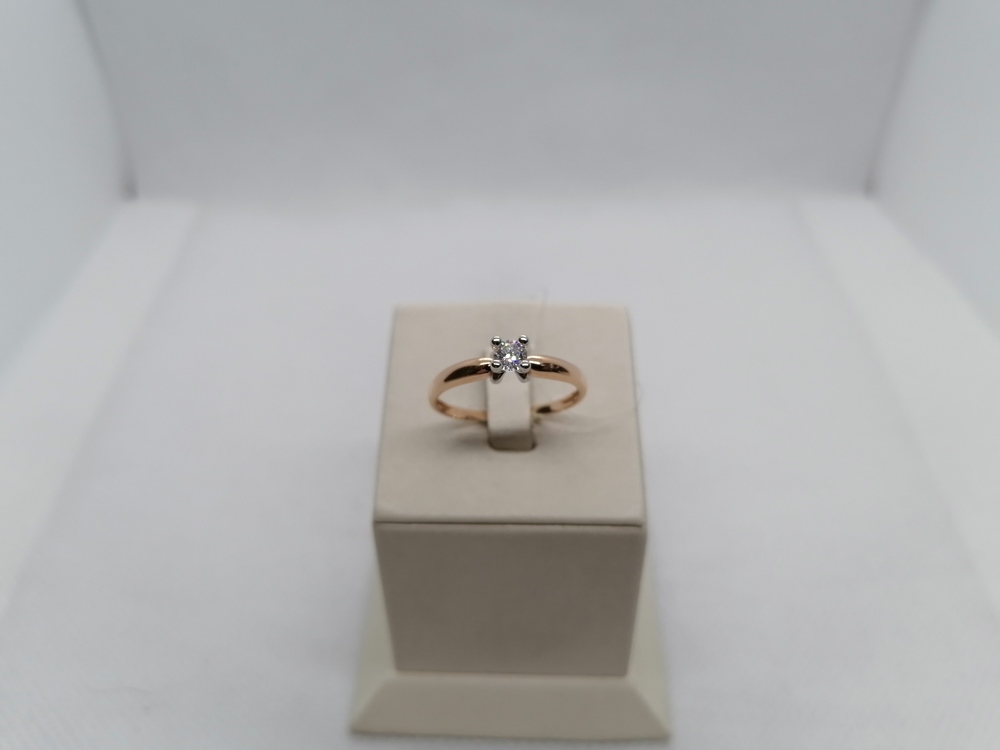 КОЛЬЦО С КАМНЕМ (Au 585)