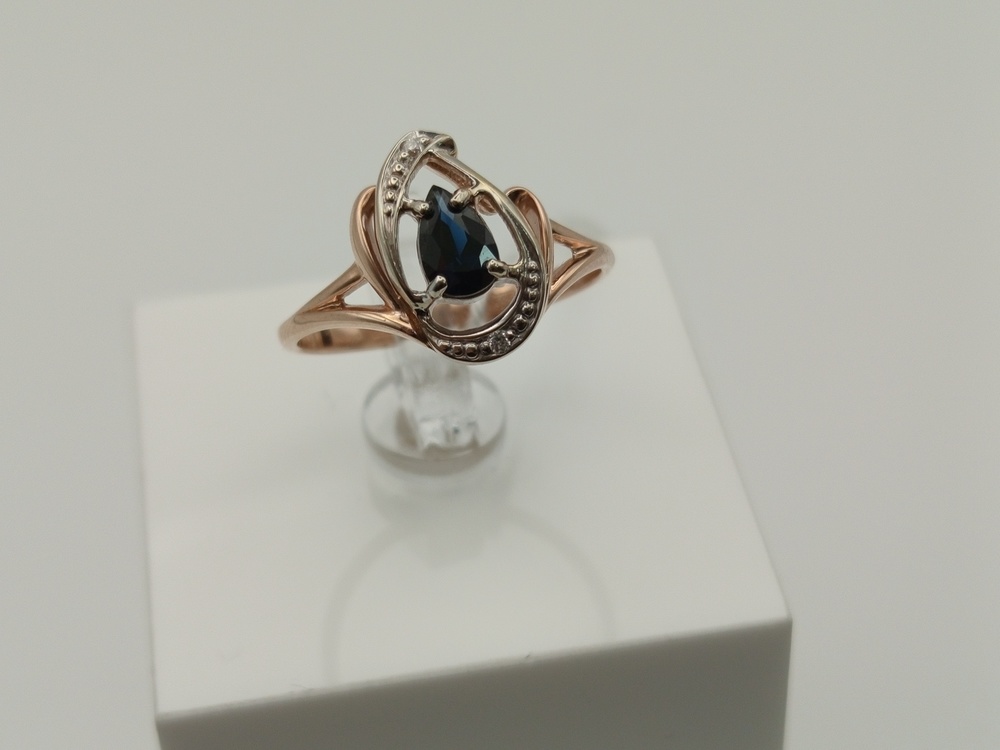 КОЛЬЦО БРИЛЛИАНТ Au 585