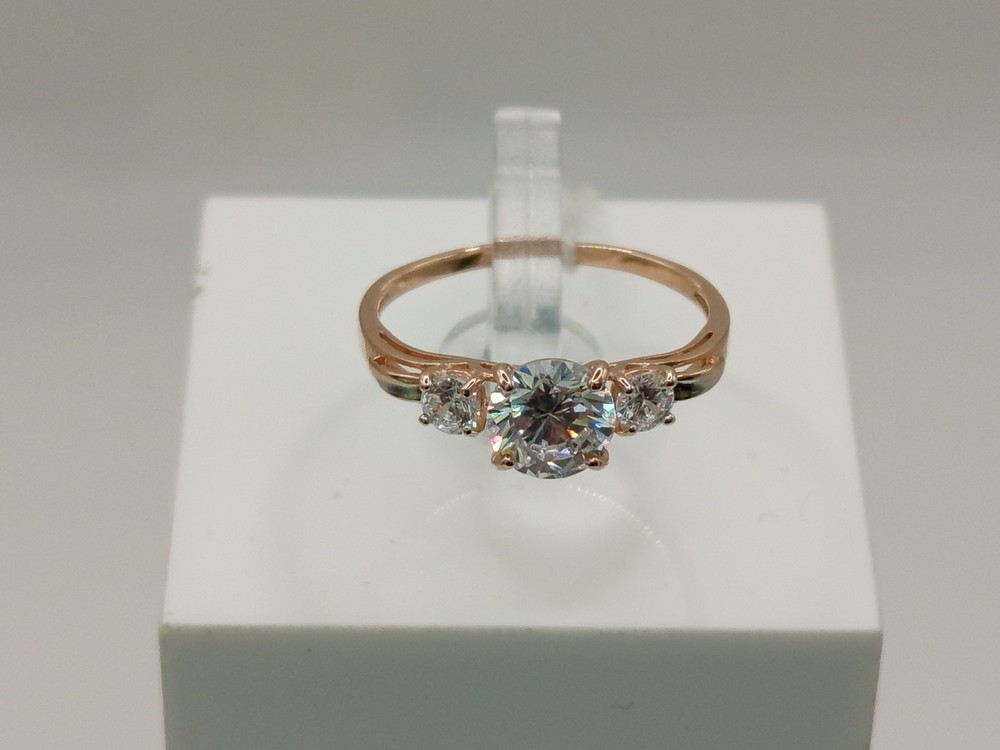 КОЛКМИ585 КОЛЬЦО С КАМНЯМИ (Au 585)