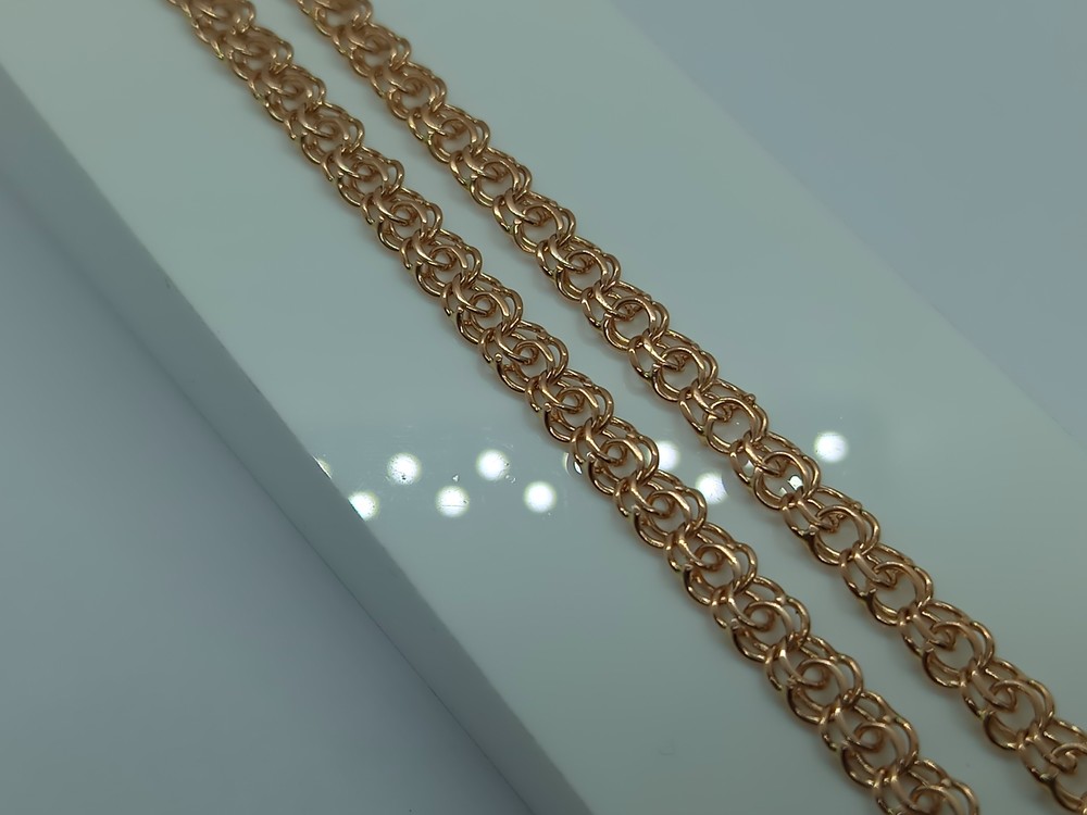 ЦЕПЬ ПОЛНОВЕСНАЯ Бисмарк (Au 585)