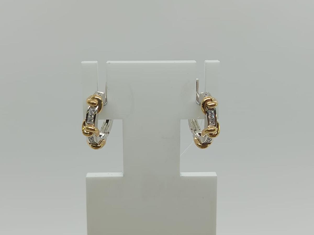 СЕРЬГИ С КАМНЯМИ (Au 585)