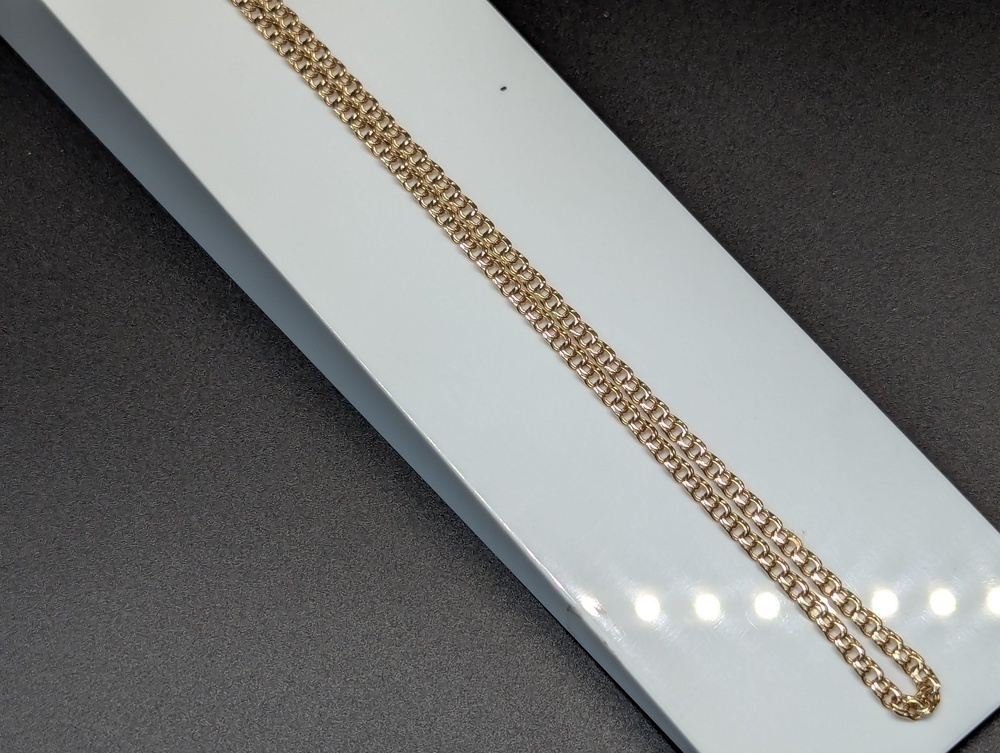 ЦЛБС585 ЦЕПЬ ПОЛНОВЕСНАЯ Бисмарк (Au 585)