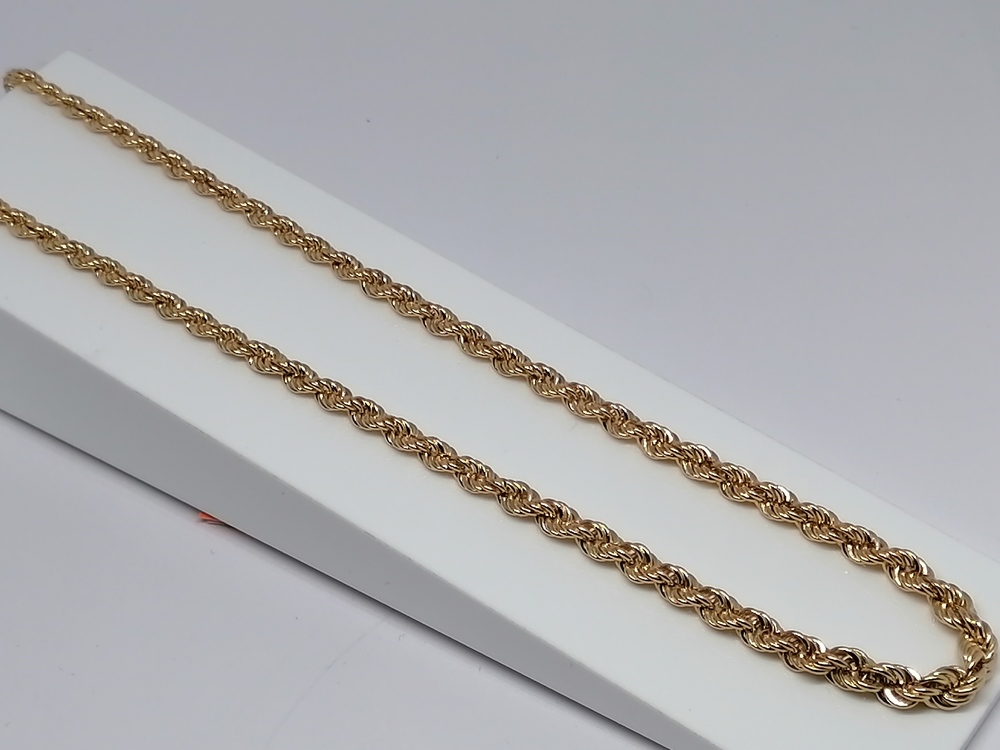 ЦЕПЬ ПОЛНОВЕСНАЯ Веревка (Au 585)