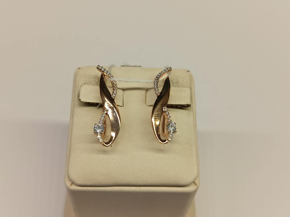 СЕРЬГИ КАФФЫ (Au 585)