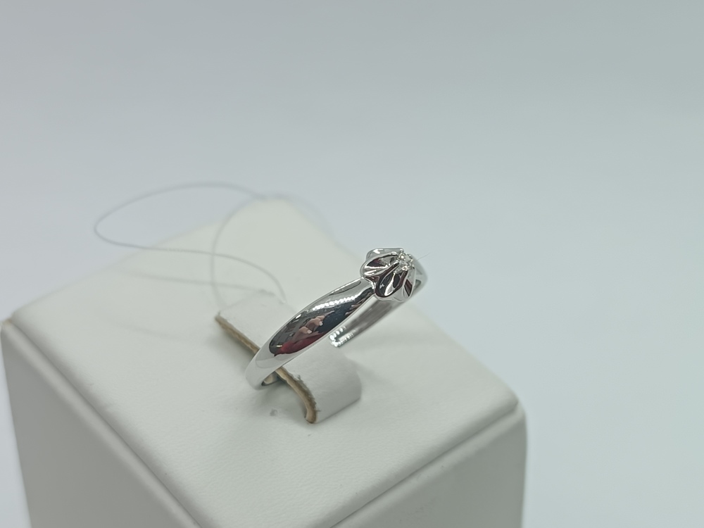 КОЛЬЦО БРИЛЛИАНТ (Ag 925)