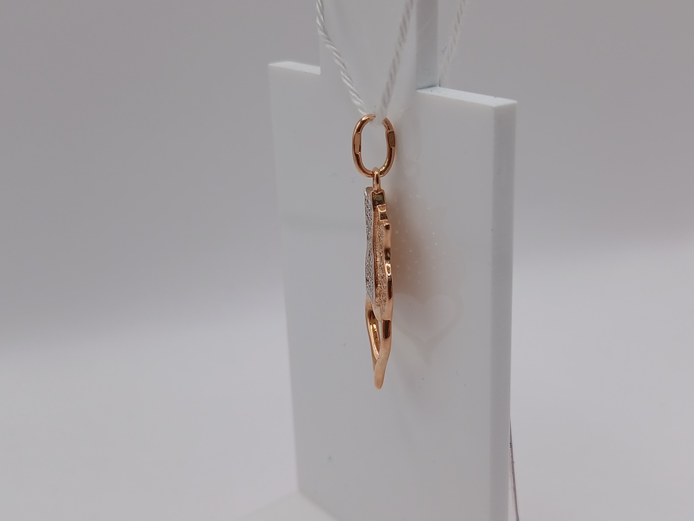 ПОДКМИ585 ПОДВЕСКА С КАМНЯМИ (Au 585)